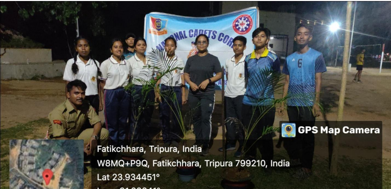 World Earth Day marked by The ICFAI University, Tripura NCC unit