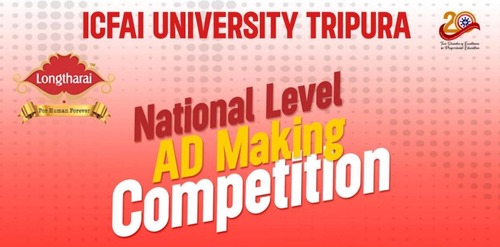 The Marketing Club, Mark-On, FMC, ICFAI University Tripura presents the National AD Making Competition spiced by Longtharai Guru Masala