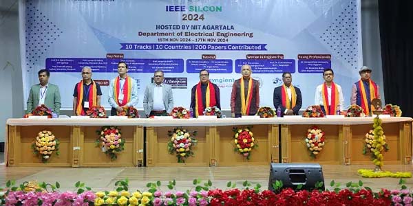 Prof. (Dr.) Biplab Halder, Vice Chancellor, The ICFAI University, Tripura was invited as a Special Guest during the inauguration of IEEE Silchar Subsection-IEEE SILCON-2024 Conference held at NIT, Agartala