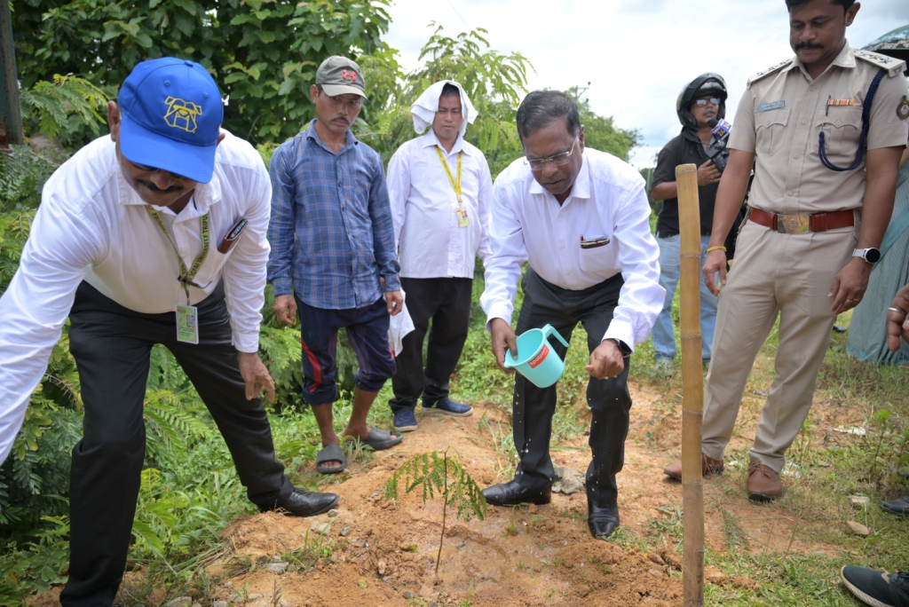 The ICFAI University, Tripura celebrated the 20 years of glorious journey through "Tree Plantation Program" 