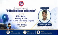 IP awareness program on "Artificial Intelligence and Innovation"