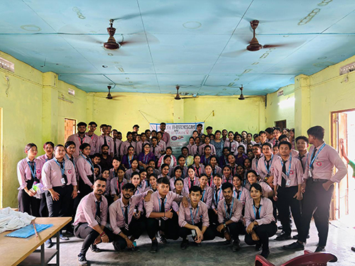 ICFAI Nursing School department of The ICFAI University, Tripura organized  a Health awareness programme held at Bitterbon Community Hall, Abhoynagar