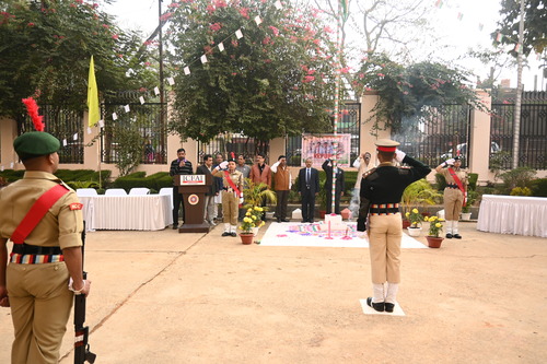 The ICFAI University, Tripura observed the 76th Republic Day