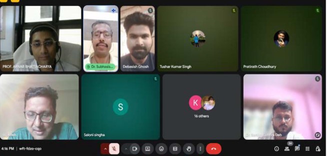 Online Lecture on "Investment Analysis"